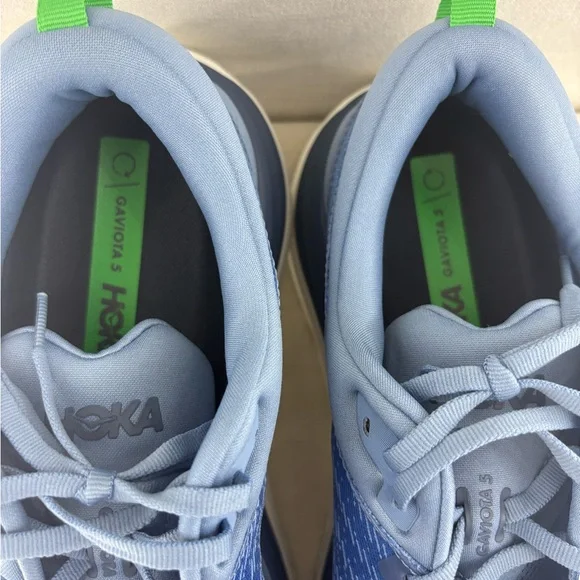 Hoka Men's Blue Athletic Running Shoe - Slate Accents - Picture 4 of 8